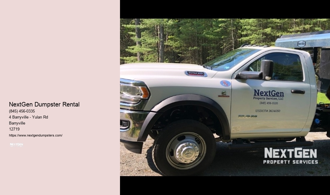 yard waste dumpster rental near me